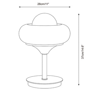 Retrovia Alabaster Table Lamp