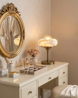 Retrovia Alabaster Table Lamp