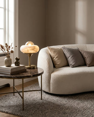Retrovia Alabaster Table Lamp
