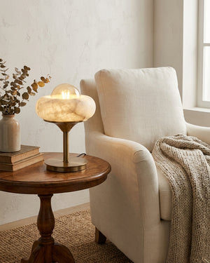 Retrovia Alabaster Table Lamp