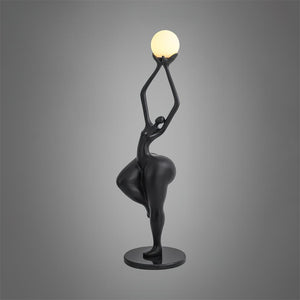 Lámpara de pie escultura Rina