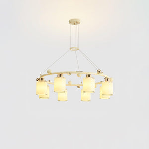 Ring Glass Cup Chandelier