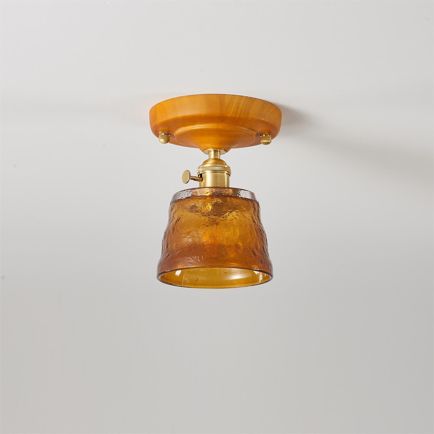 Rino Glass Ceiling Light