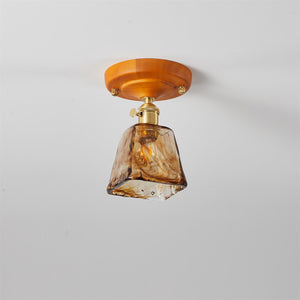 Rino Glass Ceiling Light