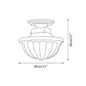 Ritten Ceiling Light