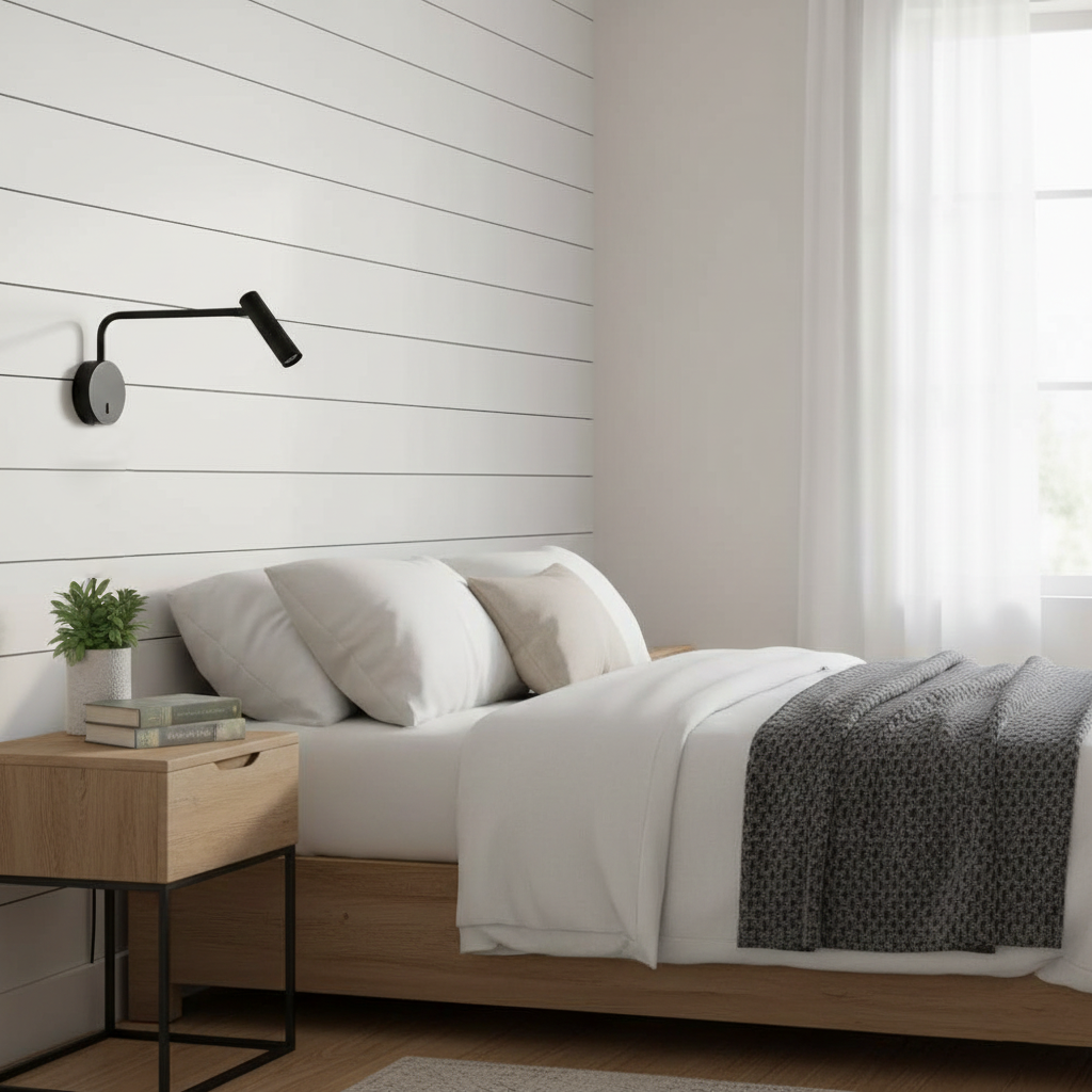 Lámpara de pared de lectura Rizo 