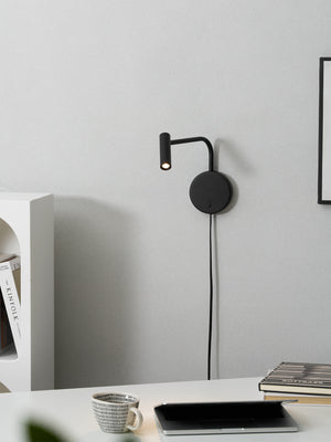 Rizo Reading Plug In Wall Lamp