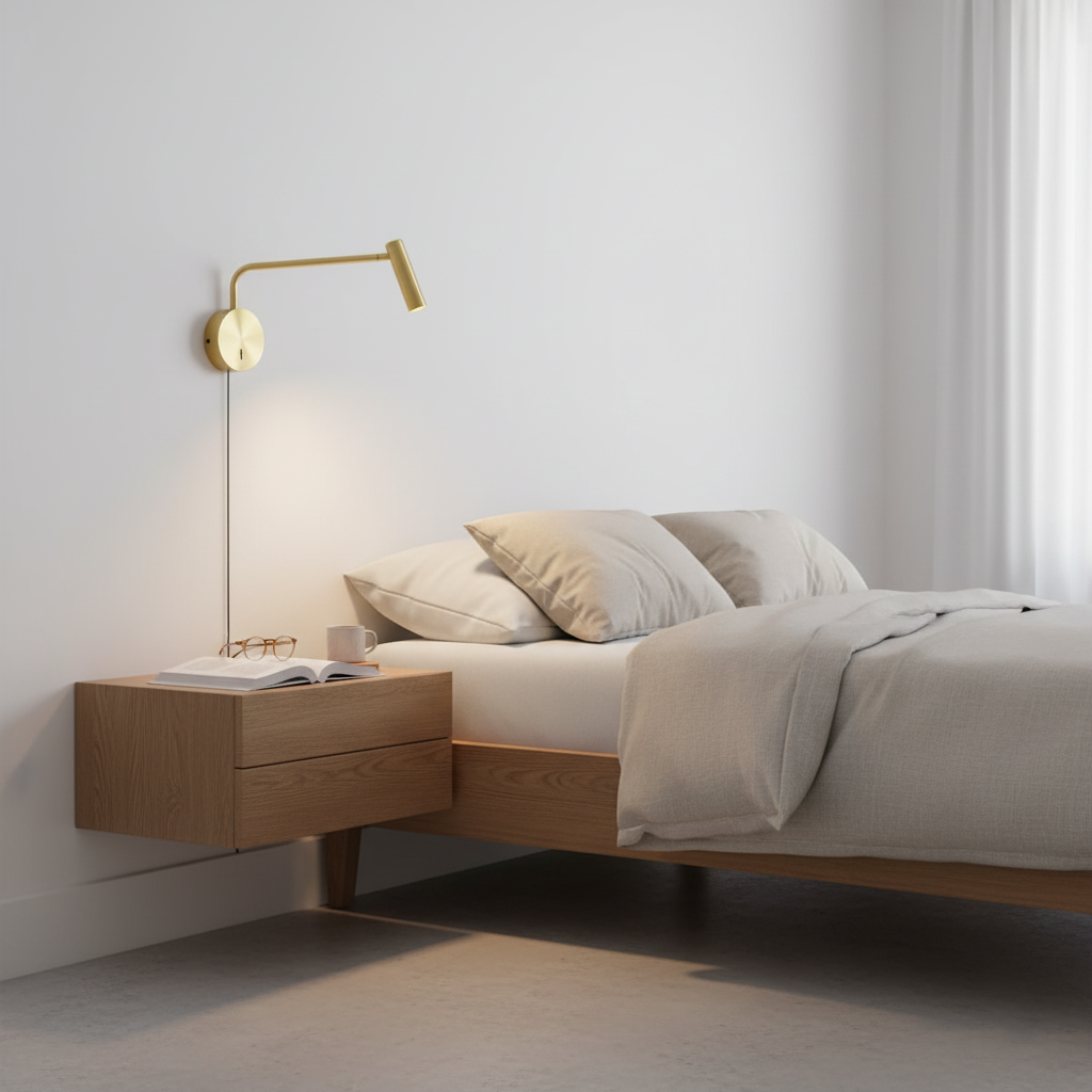Rizo Reading Plug In Wall Lamp