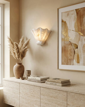 Roche Alabaster Wall Sconce