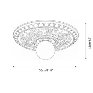 Rochelle Relief Ceiling Lamp