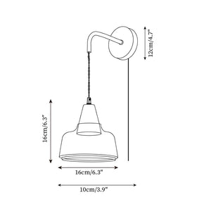 Rockford Plug In Wall Lamp