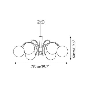 Rocky Chandelier