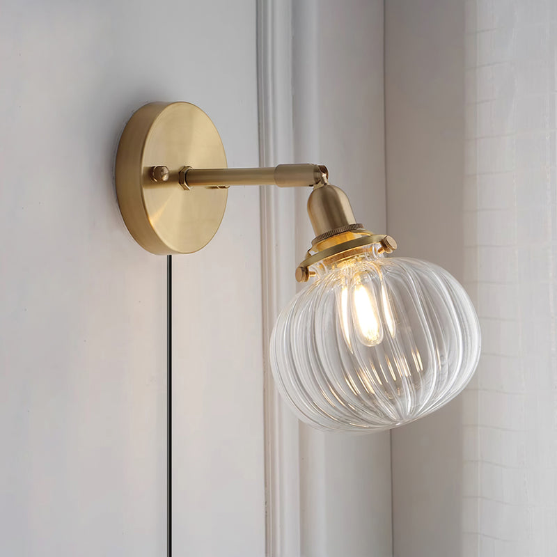 Rodo Glass Plug In Wall Lamp – detail 2