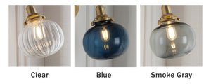 Rodo Glass Plug In Wall Lamp