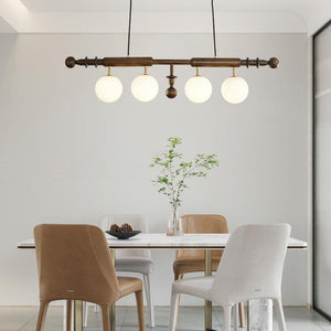 Roman Column Chandelier
