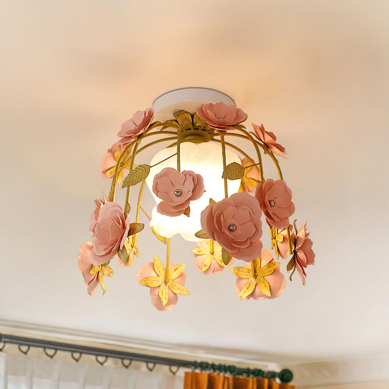 Romantische Flowers Ceiling Light – detail 3