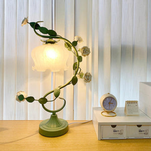 Ron Rose Flower Table Lamp 12.2″- 20.8″ - Docos