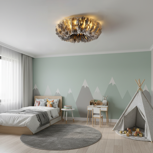 Rora Feather Ceiling Light