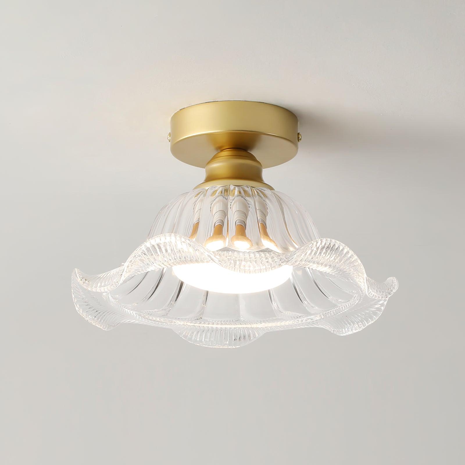 Rosa Glass Ceiling Lamp - Docos