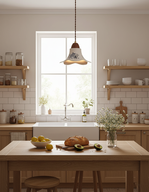 Rosalie Ceramic Pendant Lamp