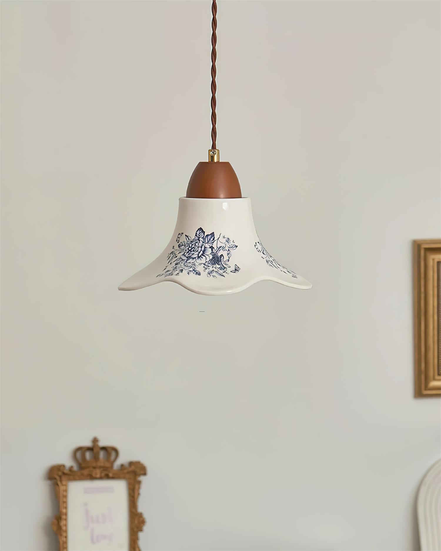 Rosalie Ceramic Pendant Lamp