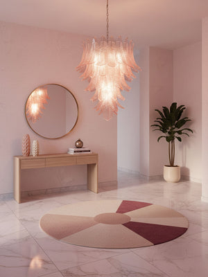 Rosalind Glass Chandelier