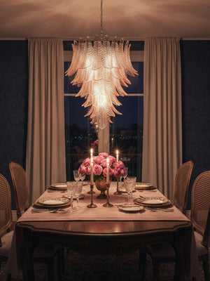 Rosalind Glass Chandelier