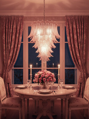 Rosalind Glass Chandelier