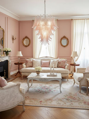 Rosalind Glass Chandelier