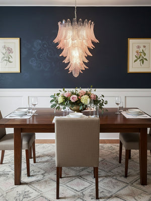Rosalind Glass Chandelier
