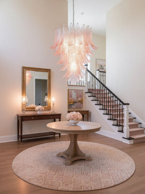 Rosalind Glass Chandelier