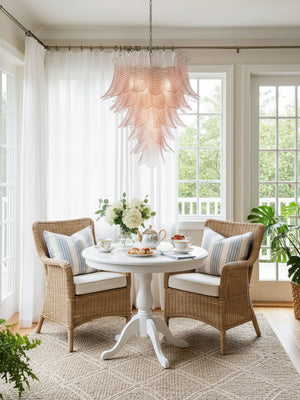 Rosalind Glass Chandelier