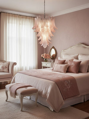 Rosalind Glass Chandelier