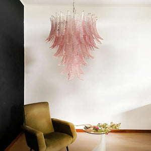 Rosalind Glass Chandelier