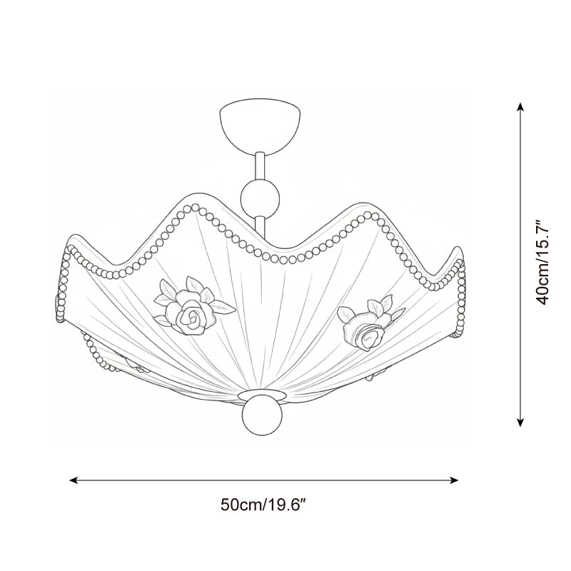 RoseLace Ceiling Lamp