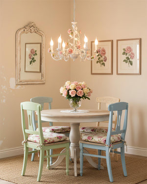Rose Flowers Chandelier