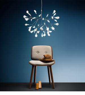 Rose Gold Firefly LED Chandelier