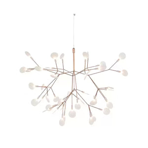 Rose Gold Firefly LED Chandelier