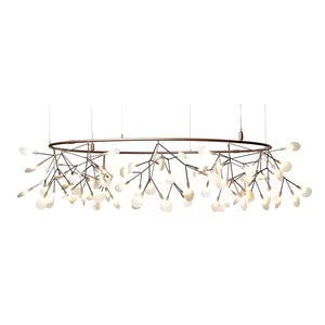 Rose Gold Firefly LED Chandelier