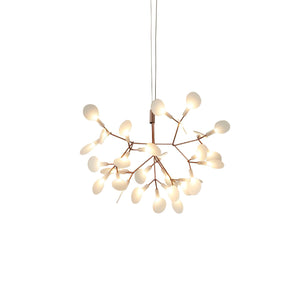 Rose Gold Firefly LED Chandelier