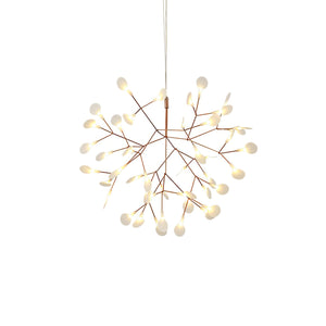 Rose Gold Firefly LED Chandelier