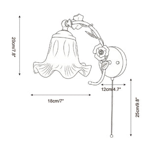 Roseraie Verse Wall Lamp