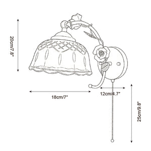 Roseraie Verse Wall Lamp