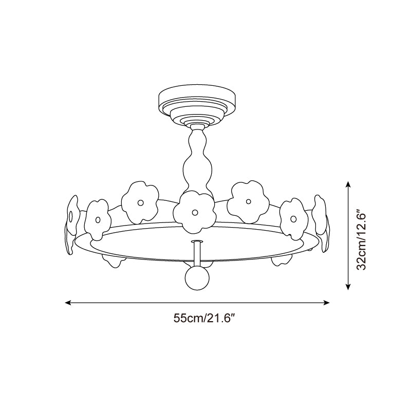 Rosetta Ceiling Lamp