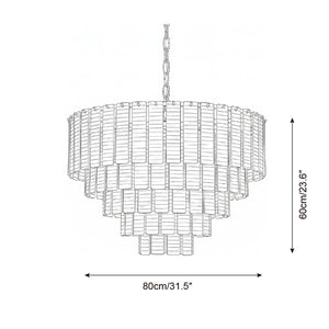 Rosewater Steps Chandelier