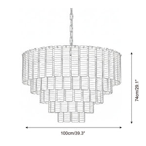 Rosewater Steps Chandelier