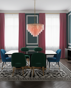 Rosewater Steps Chandelier