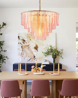 Rosewater Steps Chandelier