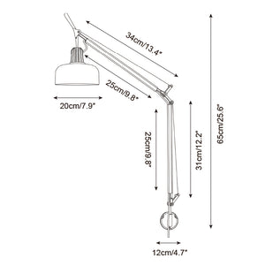 Rosso Swing Arm Wall Sconce
