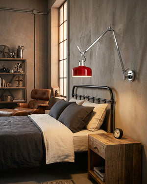 Rosso Swing Arm Wall Sconce